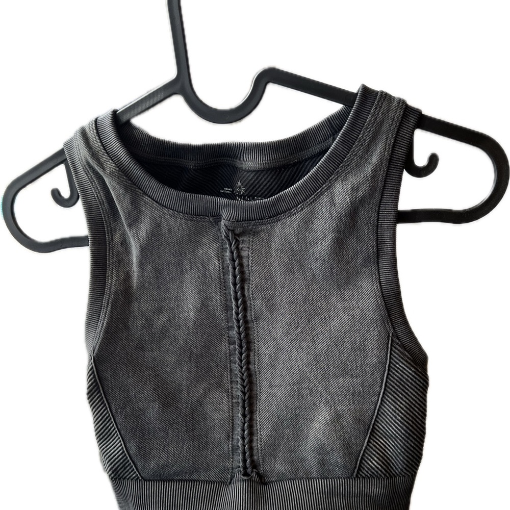 Aerie Charcoal Gray Women's Crop Top